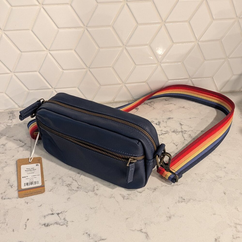 Marine Layer Crossbody Fanny Pack, blue